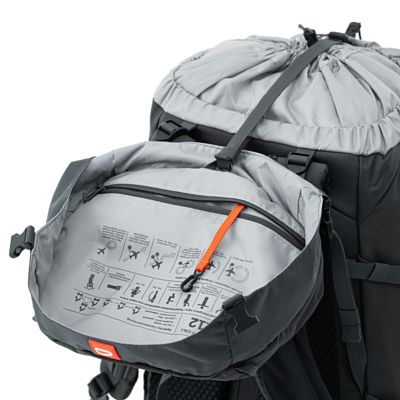 Рюкзак Kanrock Cruiser 45 Anthracite