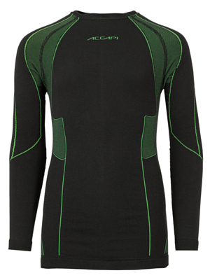 Футболка с длинным рукавом Accapi Polar Bear Sport Junior Black/Lime