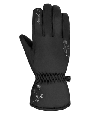 Перчатки REUSCH Ice Flower Black/Silver