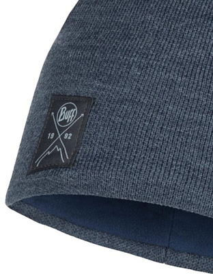 Шапка Buff Knitted & Fleece Band Hat SOLID Navy
