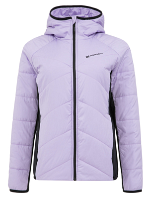 Куртка беговая Nordski Hybrid Warm W Lavender/Black