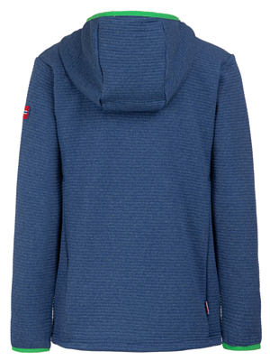 Флисовая куртка детская Trollkids Sogndal Navy/Green