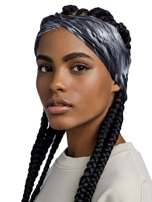 Повязка Buff Coolnet UV+ Ellipse Headband Jaru Graphite