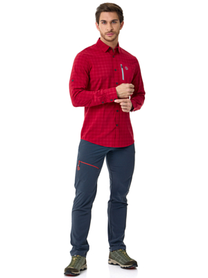 Рубашка Ternua Camisa Athy C-Burgundy