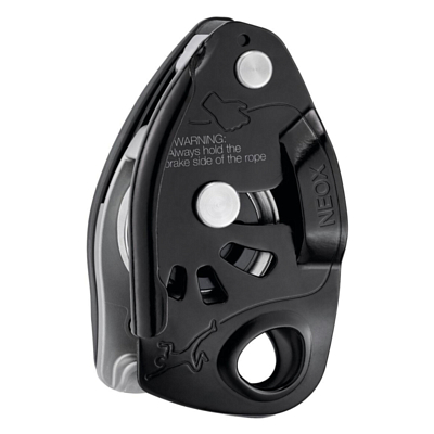 Страховочно-спусковое устройство PETZL Neox Black