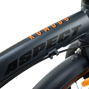 Велосипед Aspect Komodo 3 24 2022 Черный/Бордовый