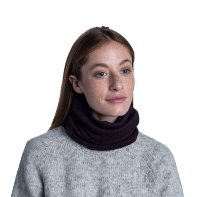 Бандана Buff Merino Heavyweight Solid Deep Purple