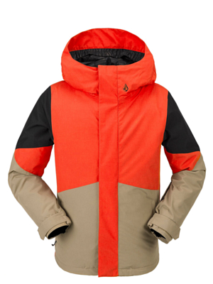 Куртка сноубордическая детская Volcom VERNON INS JACKET ORANGE SHOCK