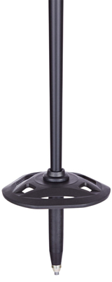 Телескопические горнолыжные палки MAJESTY Freeride Ti Black