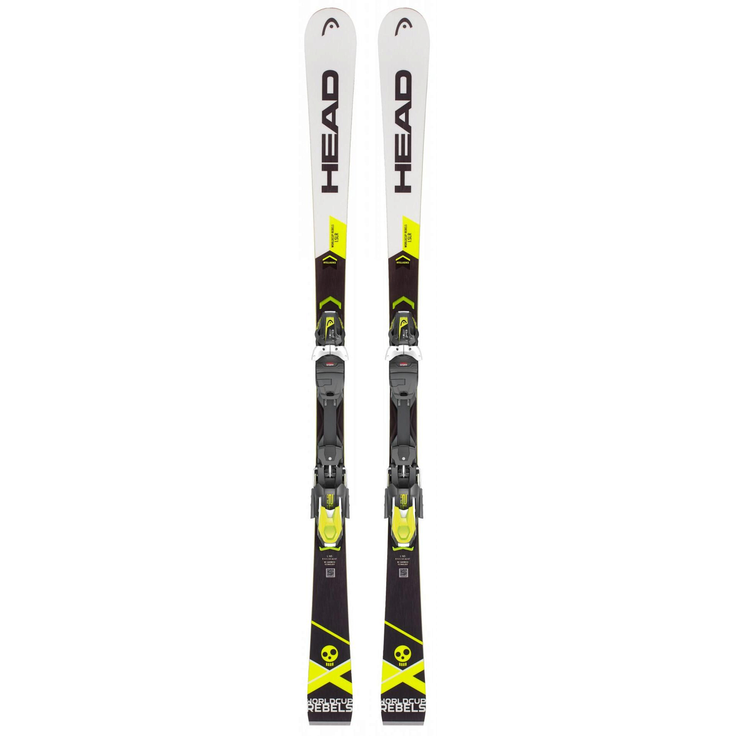 Горные лыжи с креплениями HEAD 2018-19 WC Rebels iSLR AB PR+PRD 12 GW BRAKE 85 [F] white/black