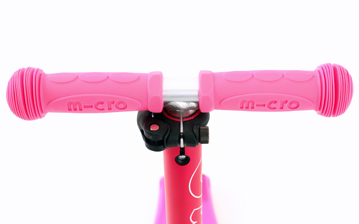 Самокат 3-колесный MICRO Maxi Deluxe розовый неон