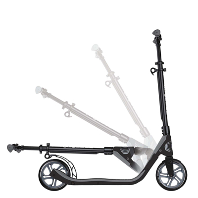 Самокат Globber One NL 205 Черно-Серый