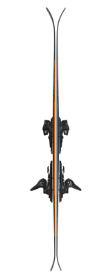 Горные лыжи с креплениями ATOMIC MAVERICK 83 + M 10 GW Metallic Green /Black/Orange