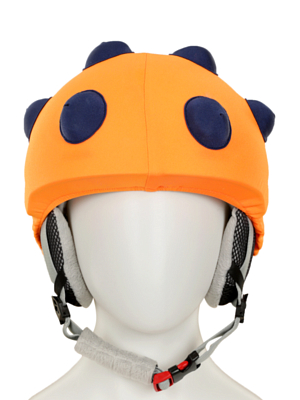 Нашлемник COOLCASC 2022-23 Bumps Orange