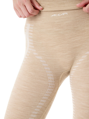 Кальсоны 3/4 Accapi Ergowool Nude/White