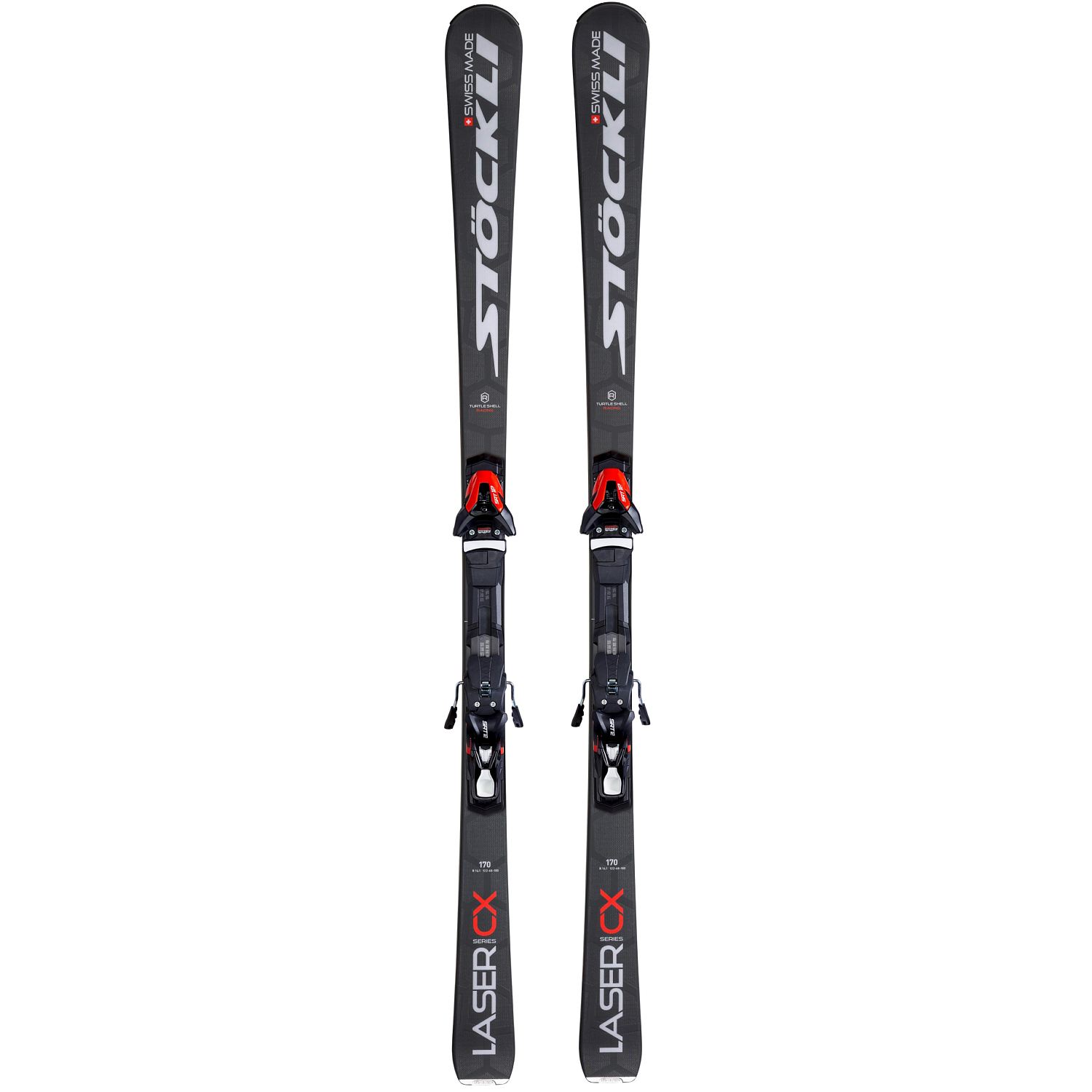Горные лыжи с креплениями Stoeckli 2019-20 Laser CX + MC 12 Black