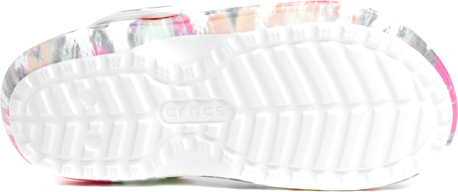 Сандалии Crocs Classic Lined Tie Dye Clog Black/Multi