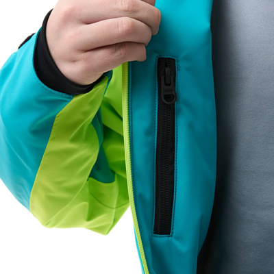 Комбинезон сноубордический детский Dragonfly Gravity DarkGreen/Lime