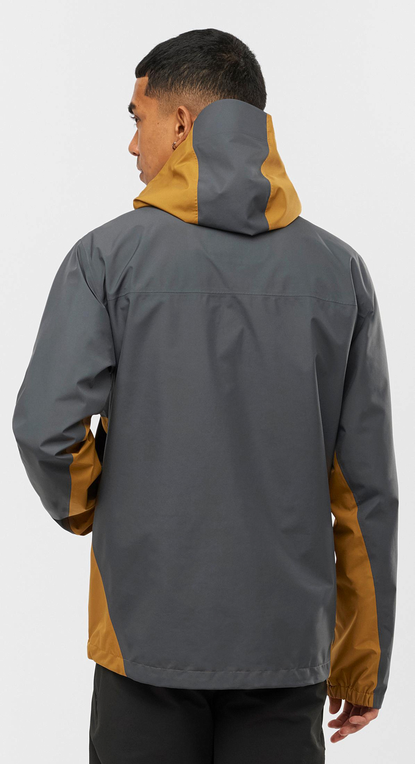 Куртка туристическая SALOMON Outline Gtx 2.5L Jkt M Bronze Brown/Ebony