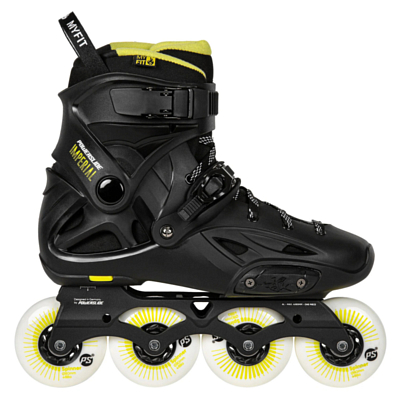 Роликовые коньки Powerslide Imperial One 80 Black/Yellow