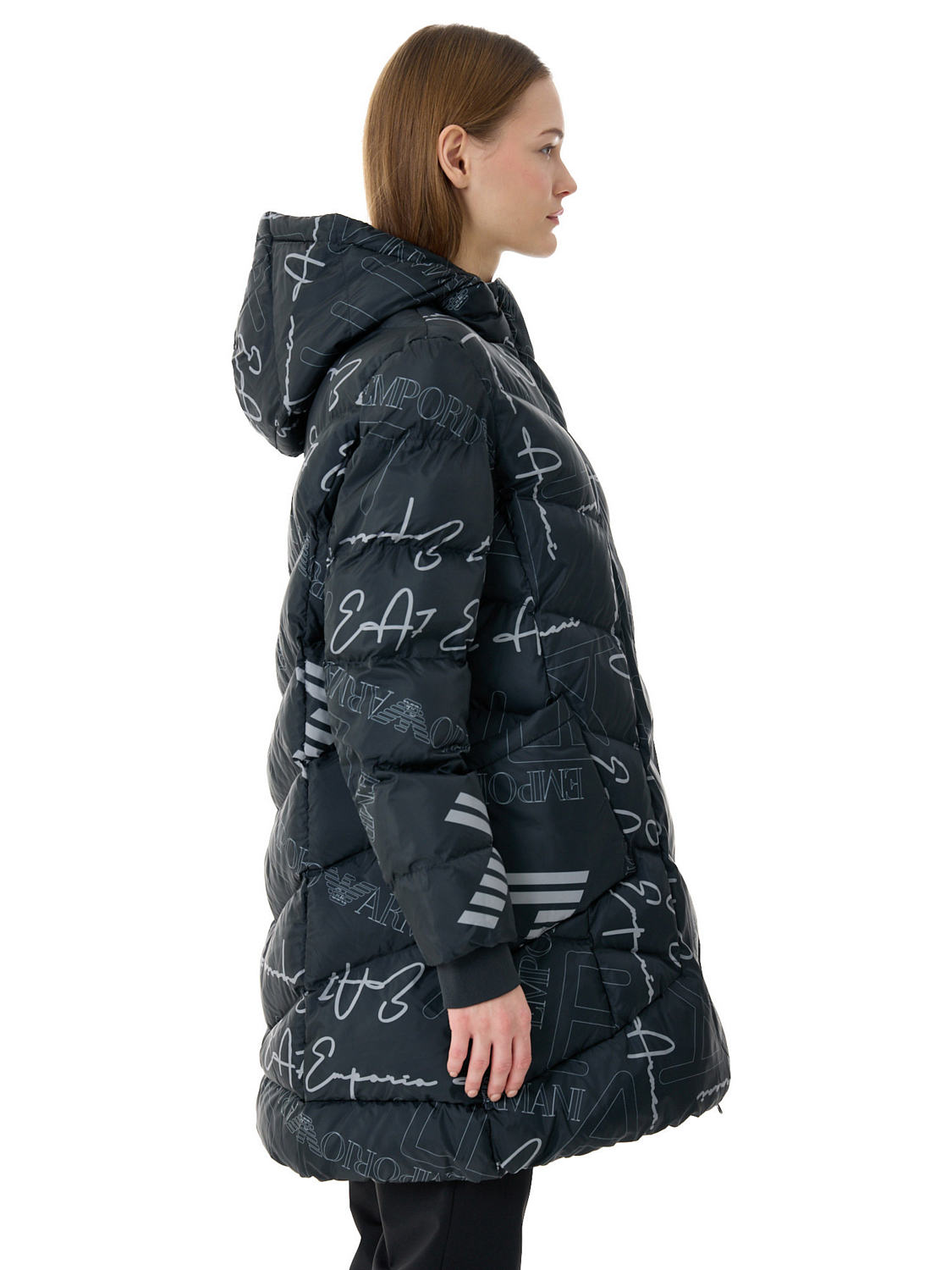 Куртка EA7 Emporio Armani Mountain Winter W Extra Padded Monogram Black