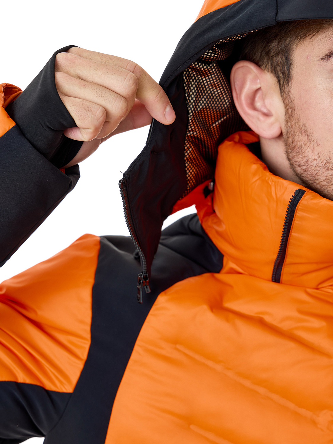 Куртка горнолыжная EA7 Emporio Armani Ski Cortina Heat Sealed Fluo Orange