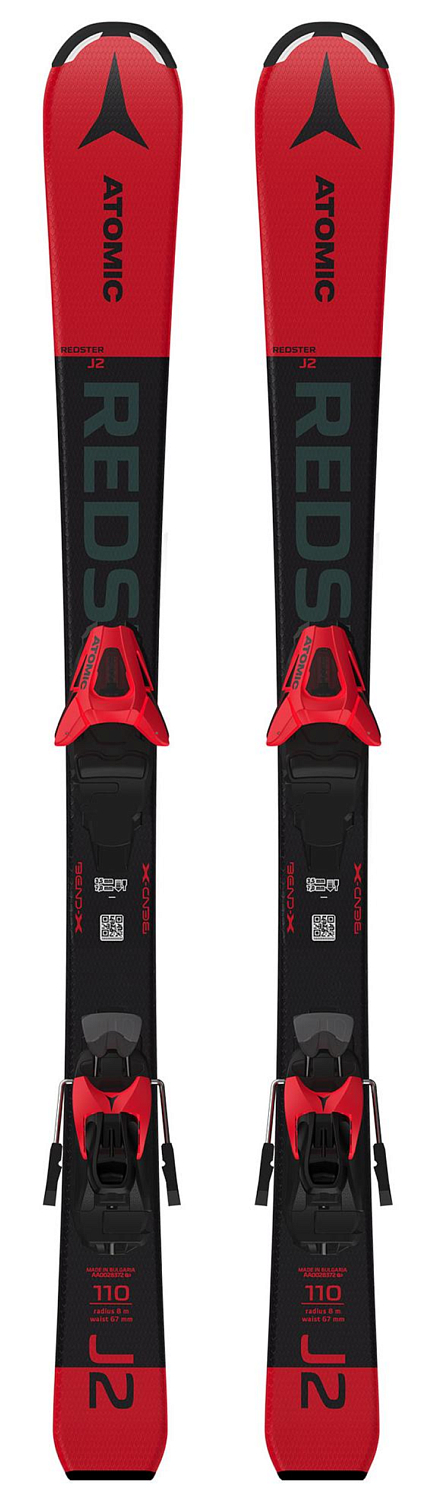 Горные лыжи с креплениями ATOMIC 2021-22 Redster J2 100-120 + C 5 G