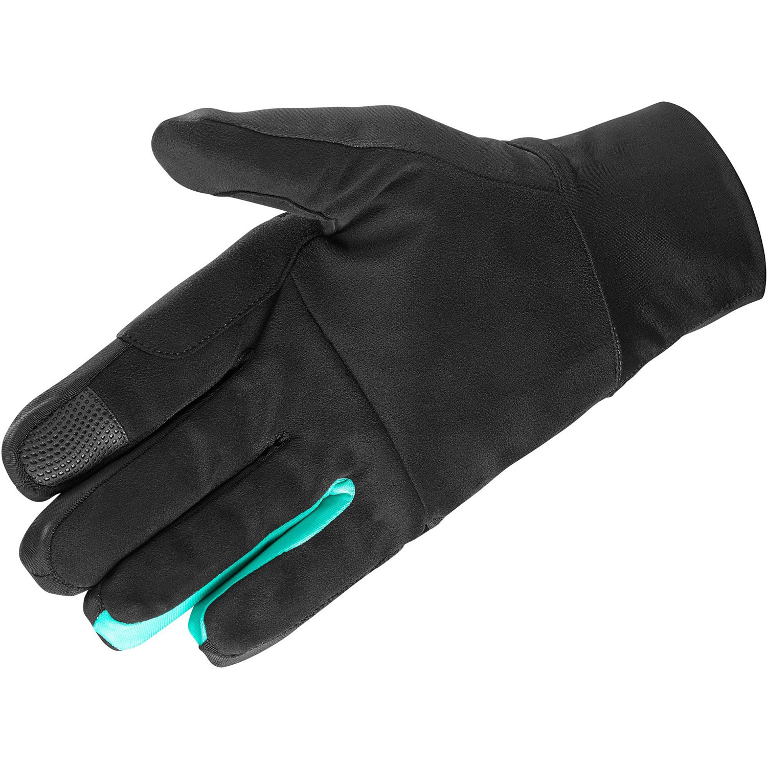 Перчатки беговые SALOMON Equipe Black/Blue – купить по цене 1990 руб ...