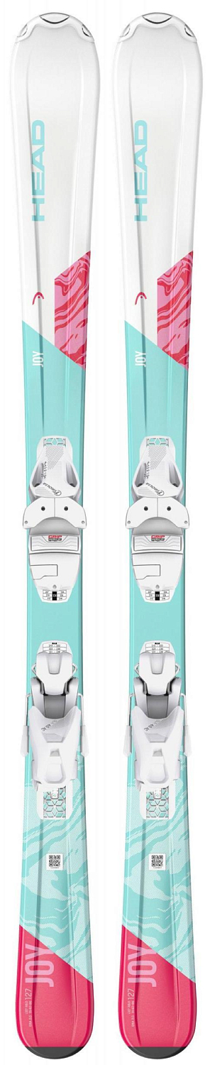 Горные лыжи с креплениями HEAD 2020-21 Joy SLR Pro (67-107)+SLR 4.5 GW AC BRAKE 80 [I] white/mint