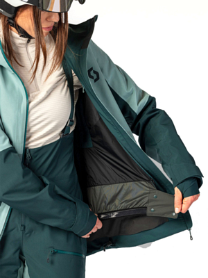 Куртка горнолыжная SCOTT Vertic GTX 2L Northern Mint Green/Aruba Green