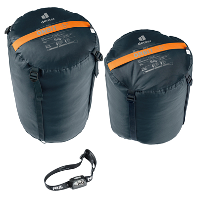 Спальник Deuter Orbit -5° Left Chestnut/Ink