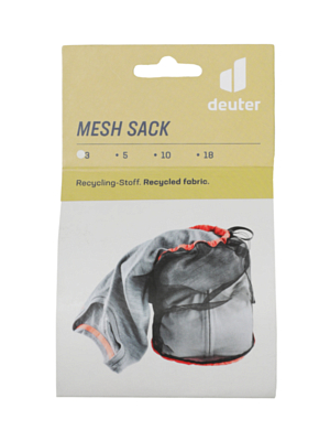 Упаковочный мешок Deuter Mesh Sack 3 Citrus-Black