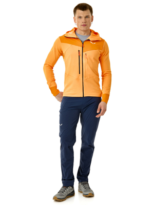 Флисовая куртка Salewa Agner Pl Hooded Turmeric/0910