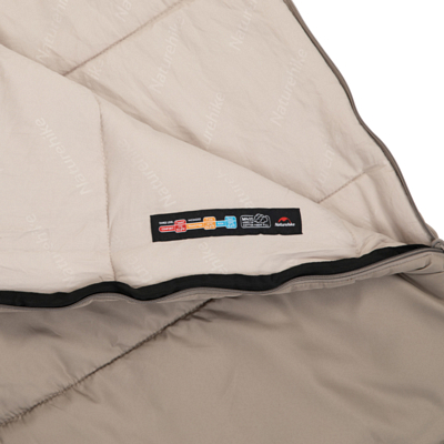 Спальник Naturehike Envelope M400 Left Beige