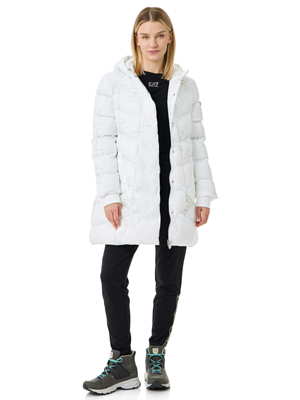 Куртка EA7 Emporio Armani Mountain Winter W Extra Padded Monogram White