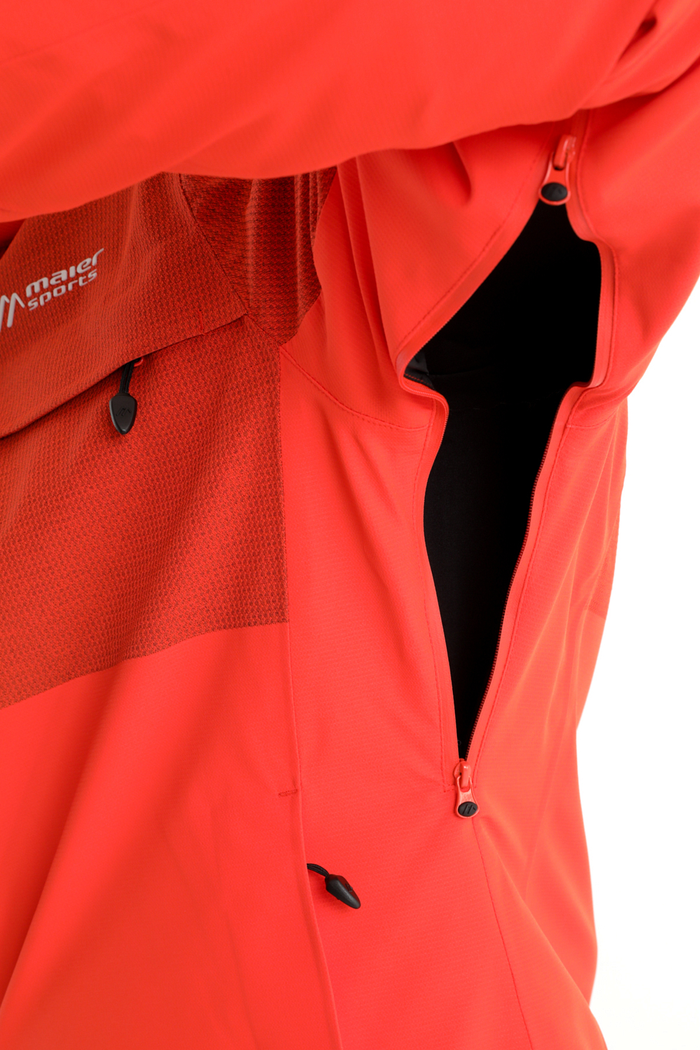 Куртка горнолыжная Maier Sports Dammkar Pure Оранжевый/красный