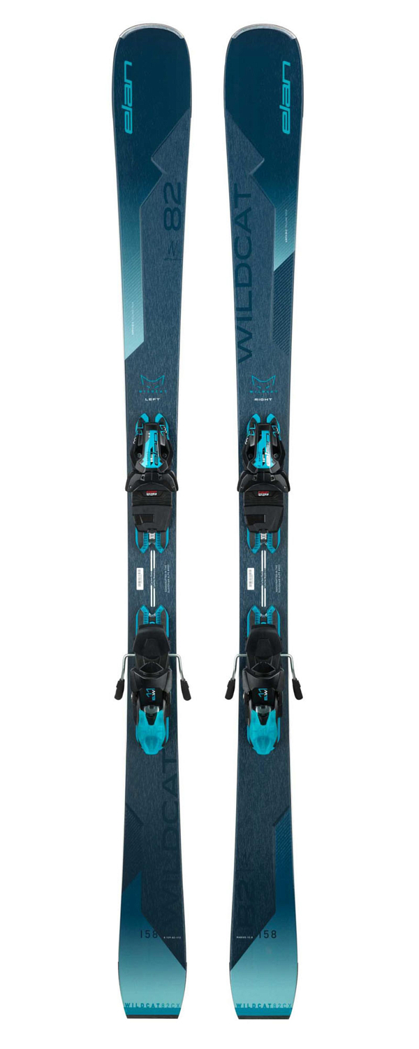 Горные лыжи с креплениями ELAN Wildcat 82 Cx Ps + Elw 11.0 Gw — купить ...
