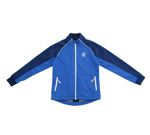 Куртка беговая детская Bjorn Daehlie 2019-20 Jacket Effect Jr Estate Blue