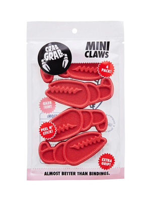 Наклейка на сноуборд CRABGRAB Mini Claws Red